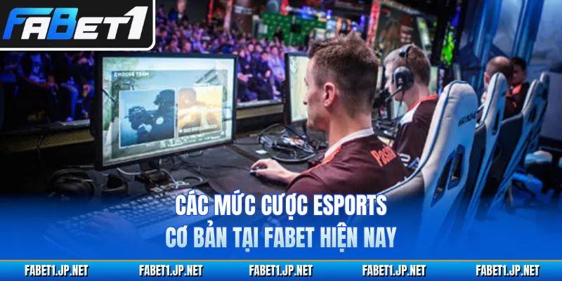 Các mức cược esports cơ bản tại FABET hiện nay